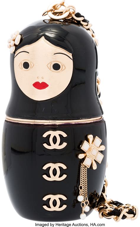 chanel matryoshka russian doll handbag|chanel leather bag.